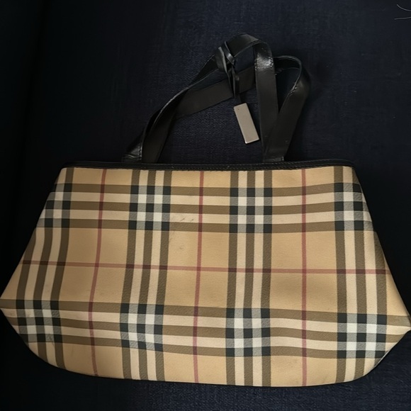 Burberry vintage checkered small tote - Picture 1 of 8